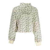 Fila White Cotton Women Sweater Hoodie